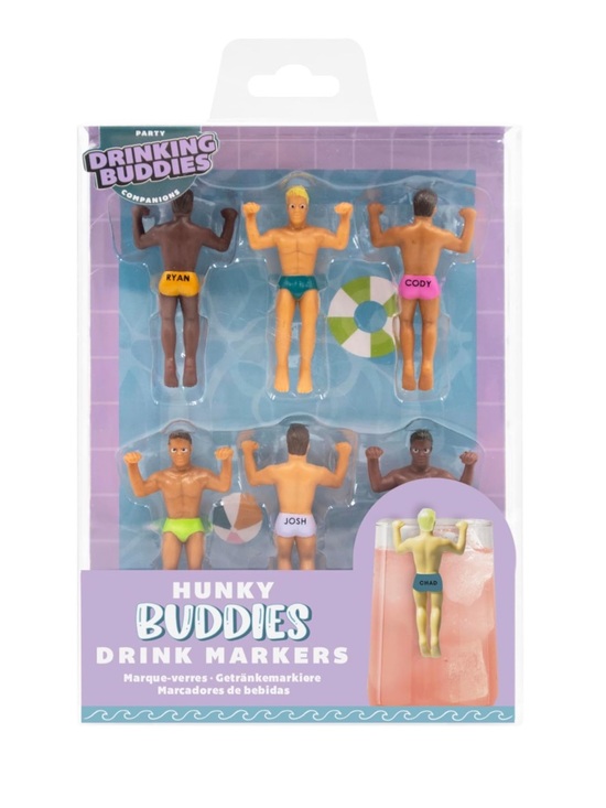 Drinking Buddies Other - Hunky Buddies Drink Markers